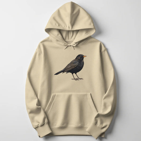 Watercolor Blackbird - Sand