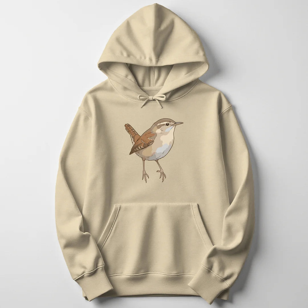 Watercolor Wren - Sand