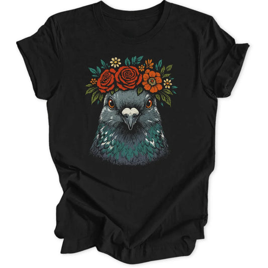 Floral Pigeon - Black