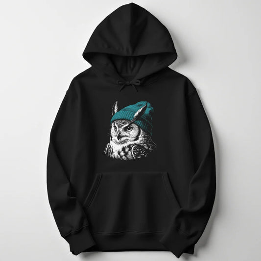 Beanie Owl - Black