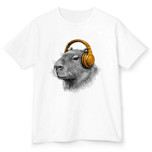 Capybara DJ - White