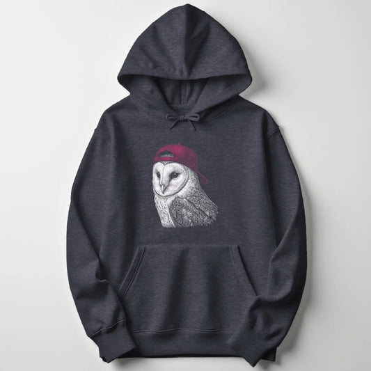 Snapback Owl - Dark Heather
