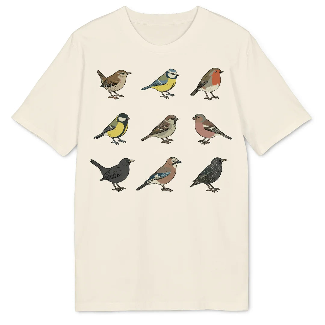 Bird Grid - Natural Raw