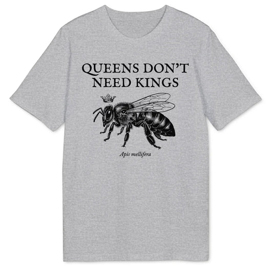 Queen B - Heather Grey