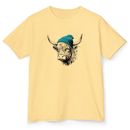 Beanie Cow - Yellow Haze