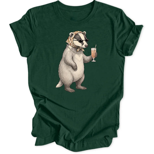 Classy Badger - Forest Green