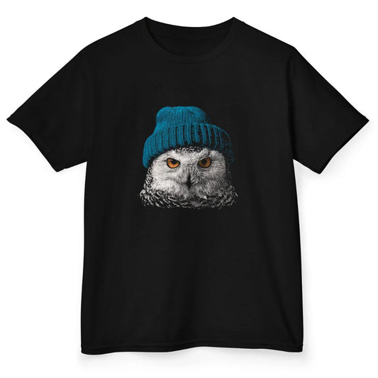 Beanie Snowy Owl - Black