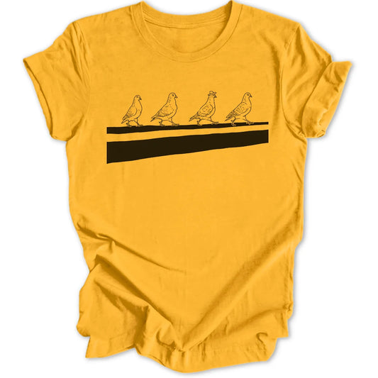 Vier Tauben - Gold