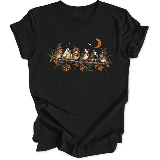 Spooky Bird Branch - Black