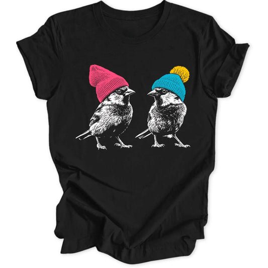 Beanie Sparrows Unisex T-Shirt