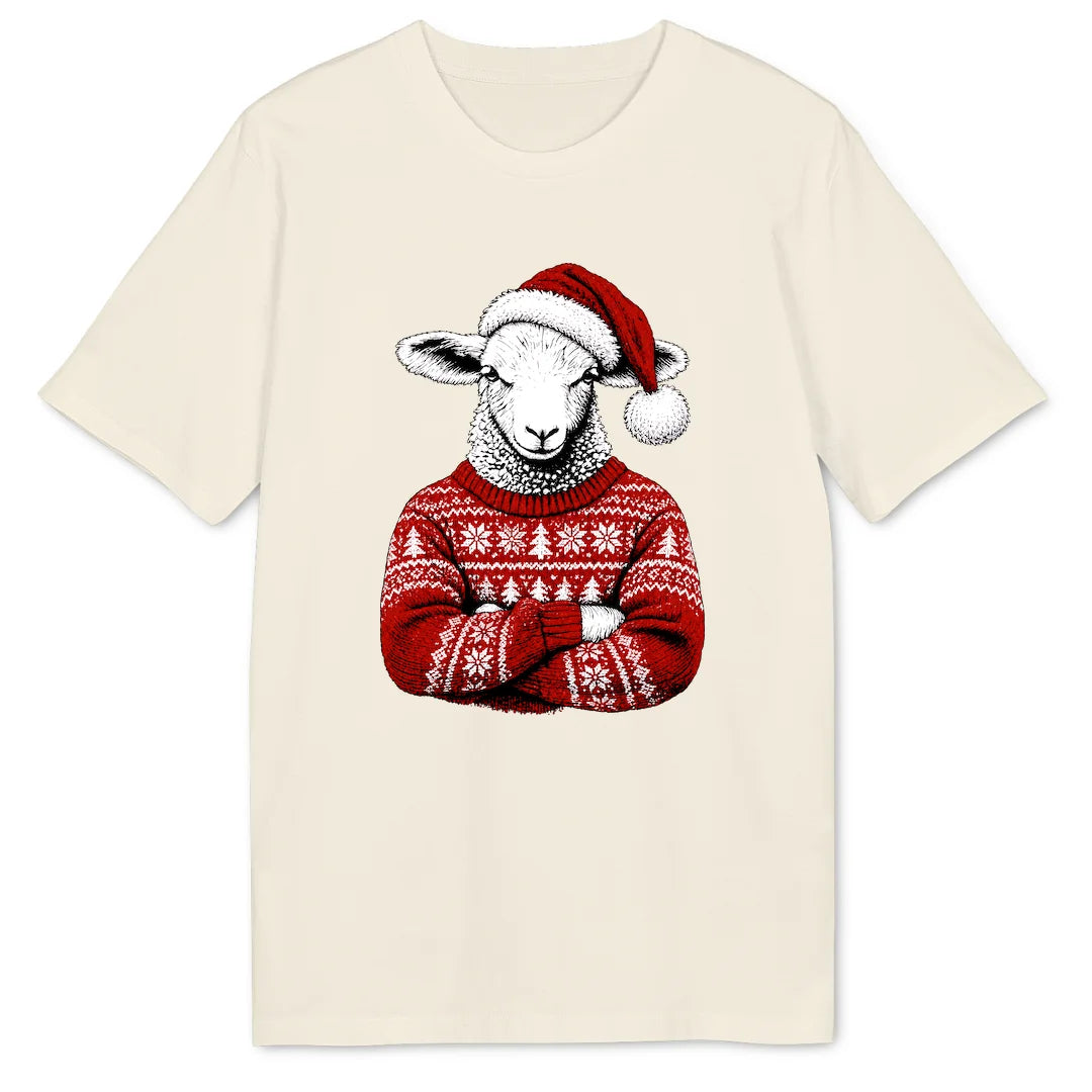 Christmas Sheep - Natural Raw
