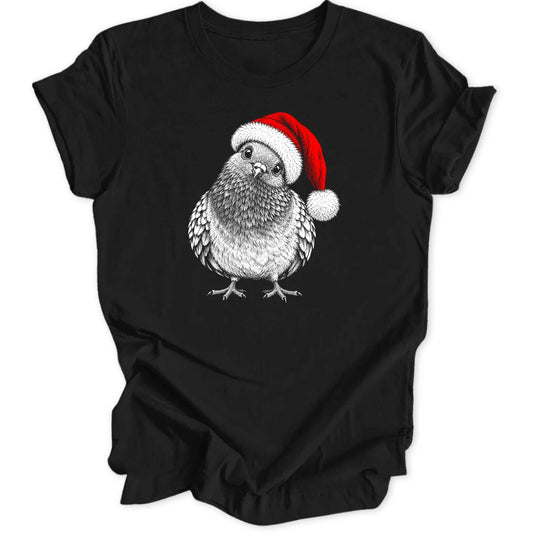 Santa Pigeon - Black