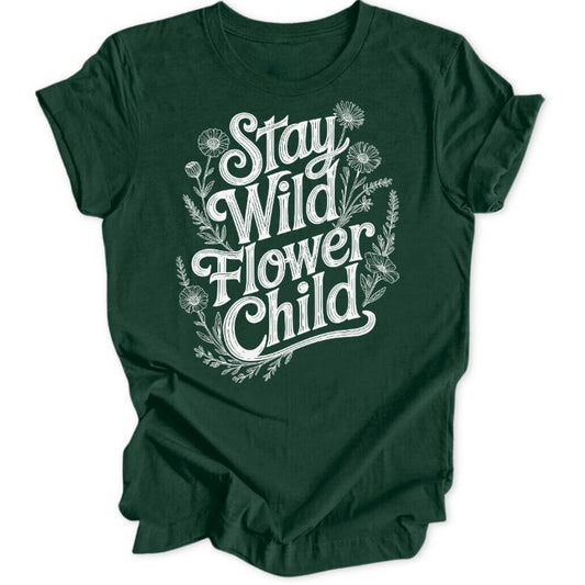Wild Flower Child Unisex T-Shirt
