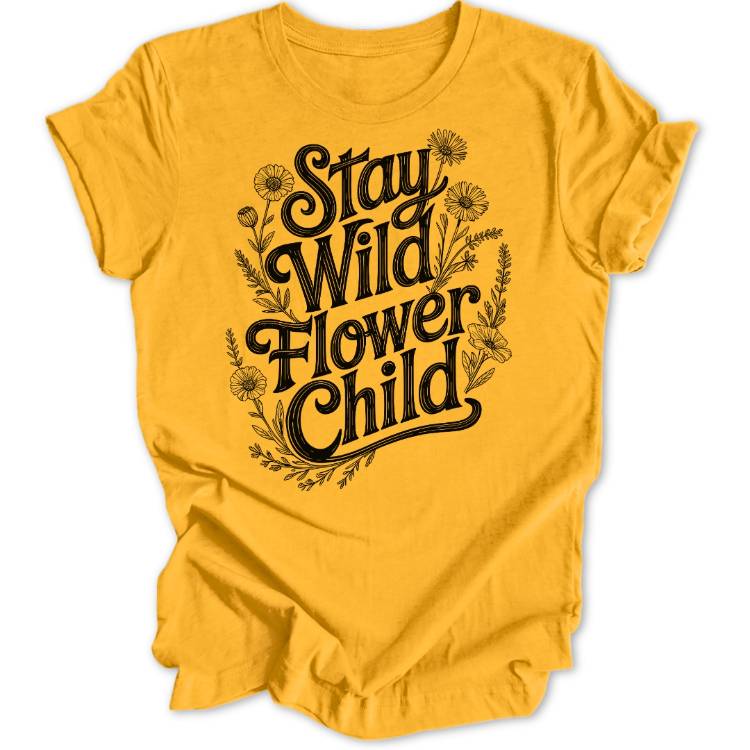 Wild Flower Child Unisex T-Shirt