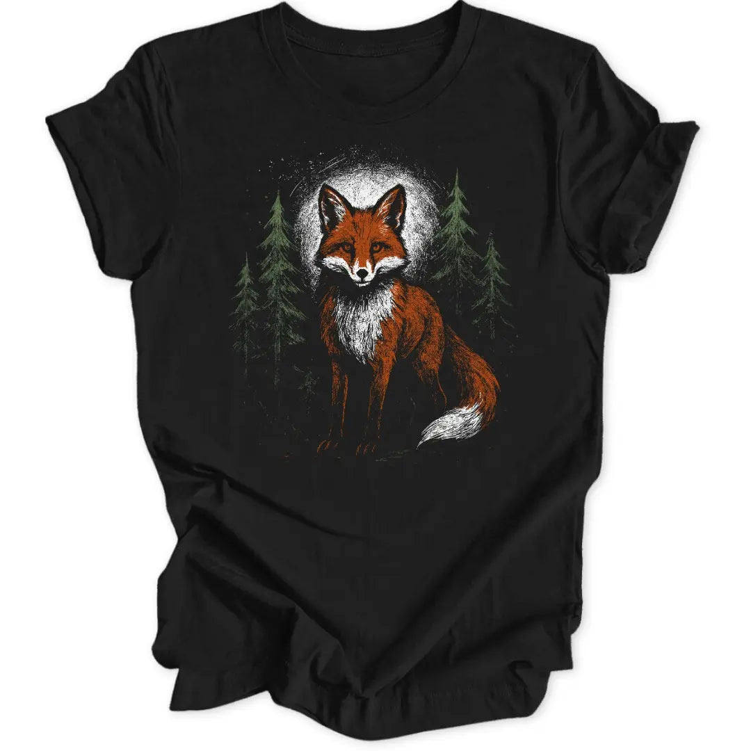 Mystischer Fuchs Unisex T-Shirt