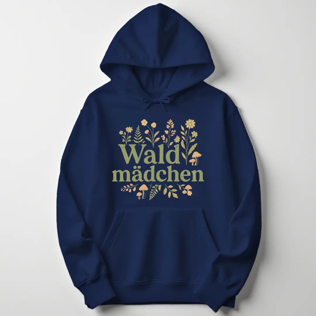 Waldmädchen Blumig Unisex Hoodie