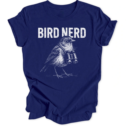 Grunge Bird Nerd Unisex T-Shirt