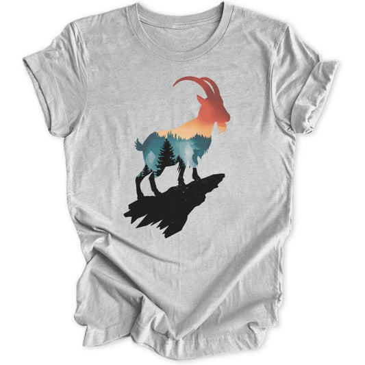 Aquarell Steinbock Unisex T-Shirt - Wild Spirit