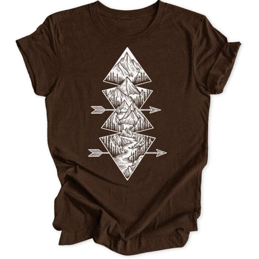 Arrow Mountains Unisex T-Shirt - Wild Spirit