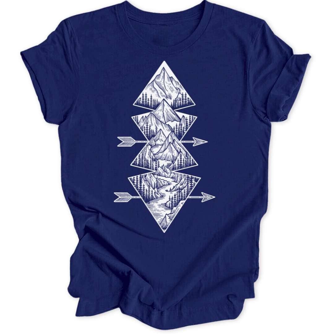 Arrow Mountains Unisex T-Shirt - Wild Spirit
