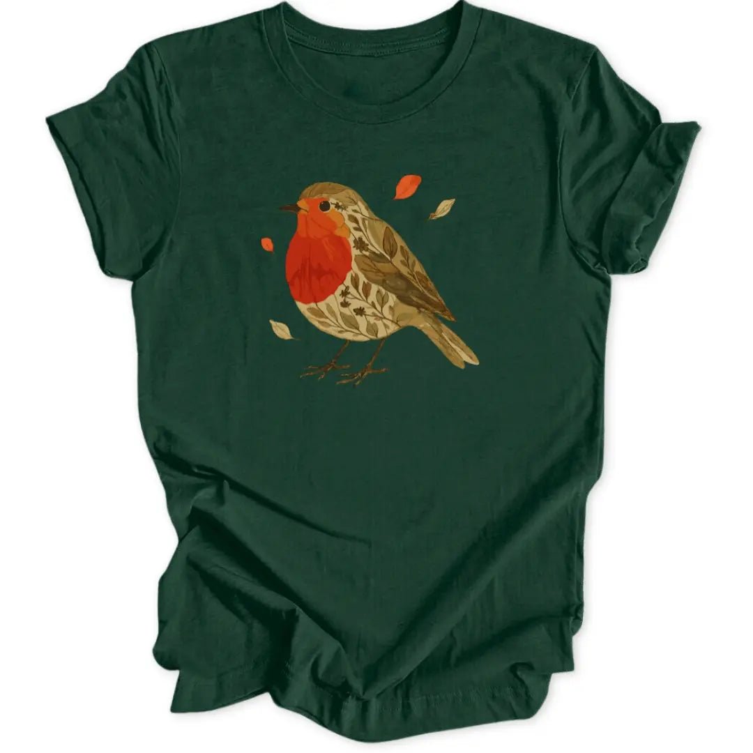 Artistic Robin Unisex T-Shirt - Wild Spirit