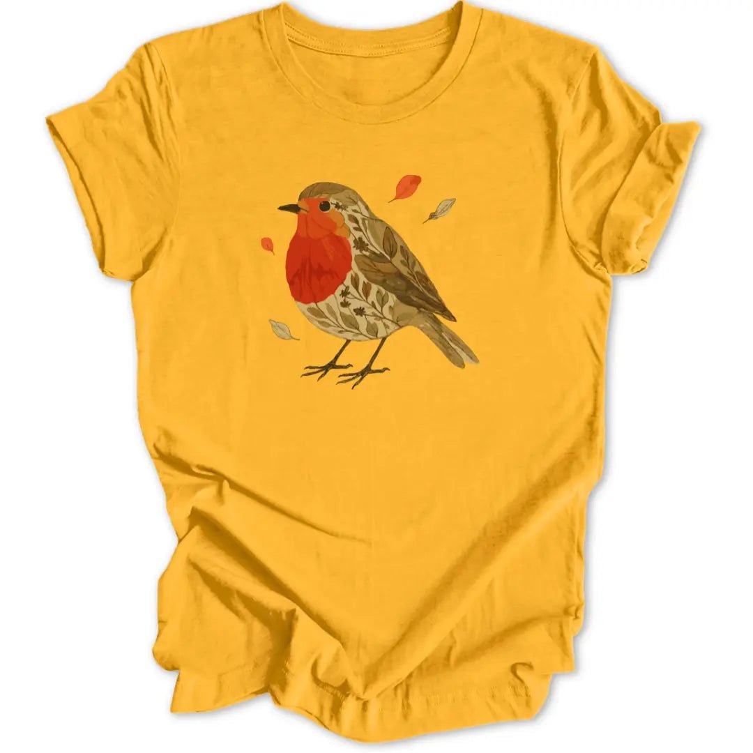 Artistic Robin Unisex T-Shirt - Wild Spirit