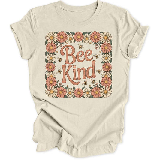 Bee Kind Floral Unisex T-Shirt - Wild Spirit