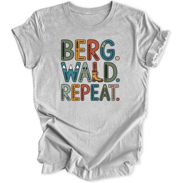 Berg Wald Repeat Unisex T-Shirt - Wild Spirit