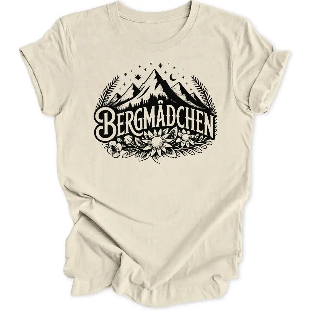 Bergmädchen Banner Unisex T-Shirt - Wild Spirit