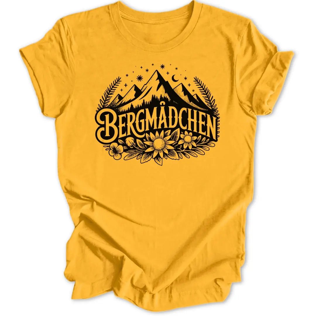 Bergmädchen Banner Unisex T-Shirt - Wild Spirit