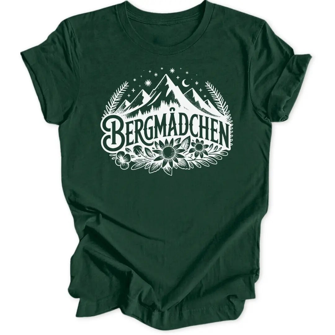 Bergmädchen Banner Unisex T-Shirt - Wild Spirit