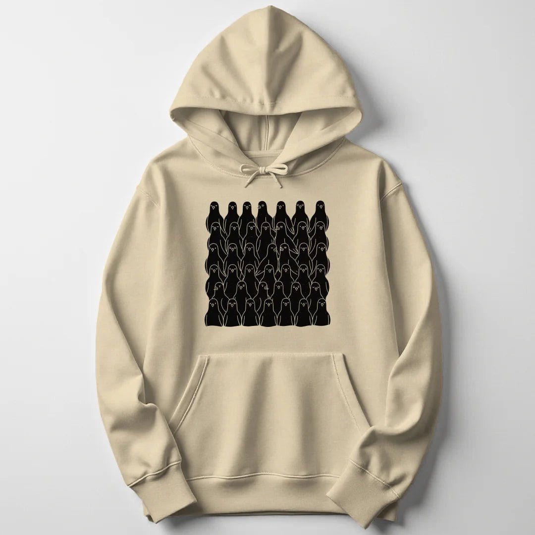 Bird Crowd Unisex Hoodie - Wild Spirit