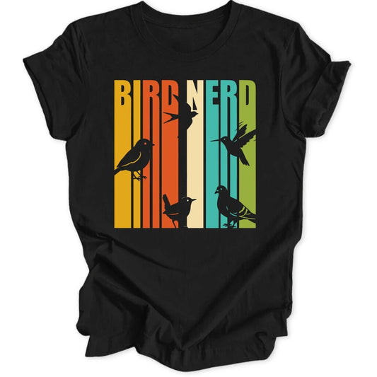 Bird Nerd Rainbow Unisex T-Shirt - Wild Spirit