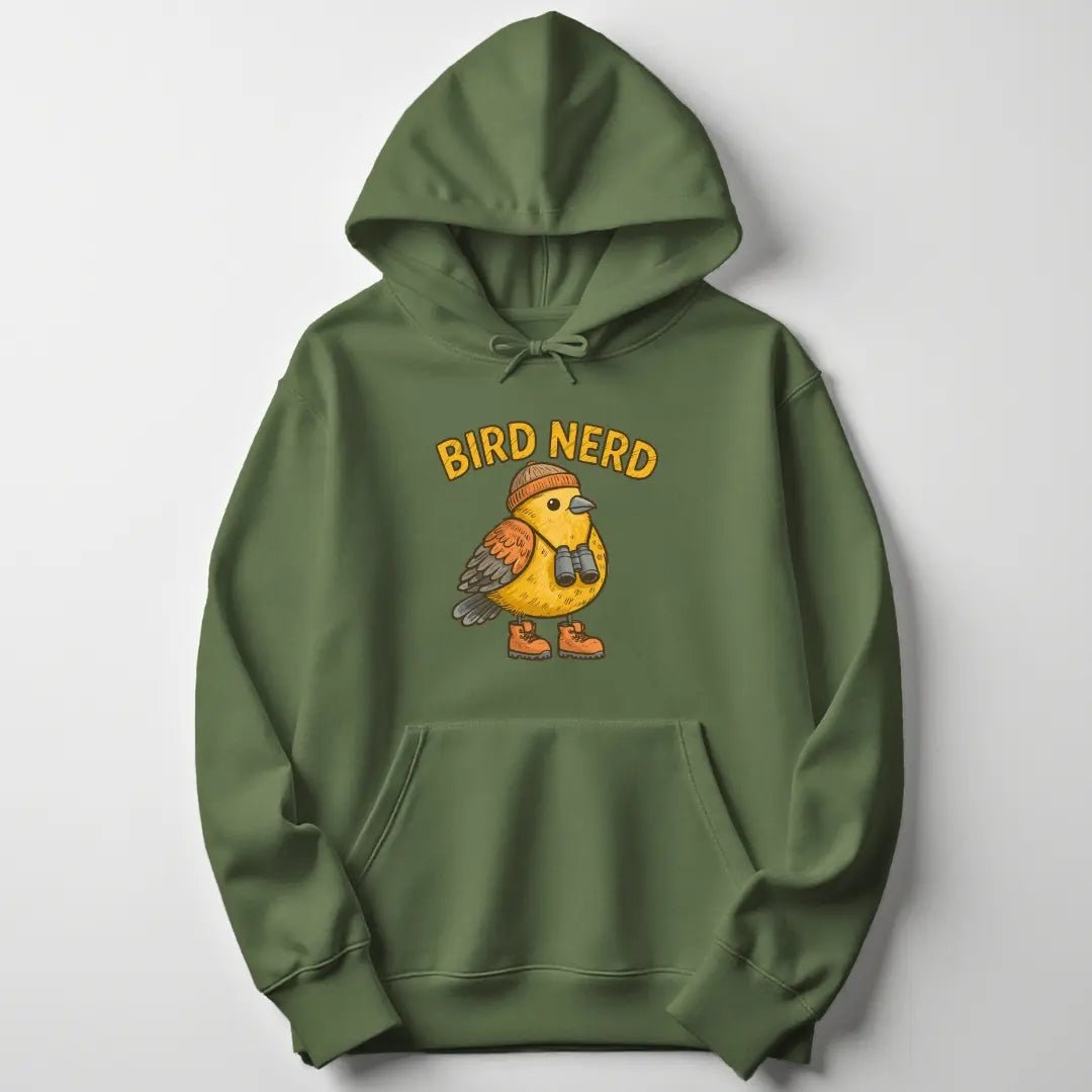 Bird Nerd Unisex Hoodie - Wild Spirit