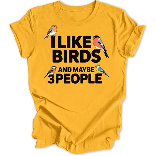 Birds 3 People Unisex T-Shirt - Wild Spirit