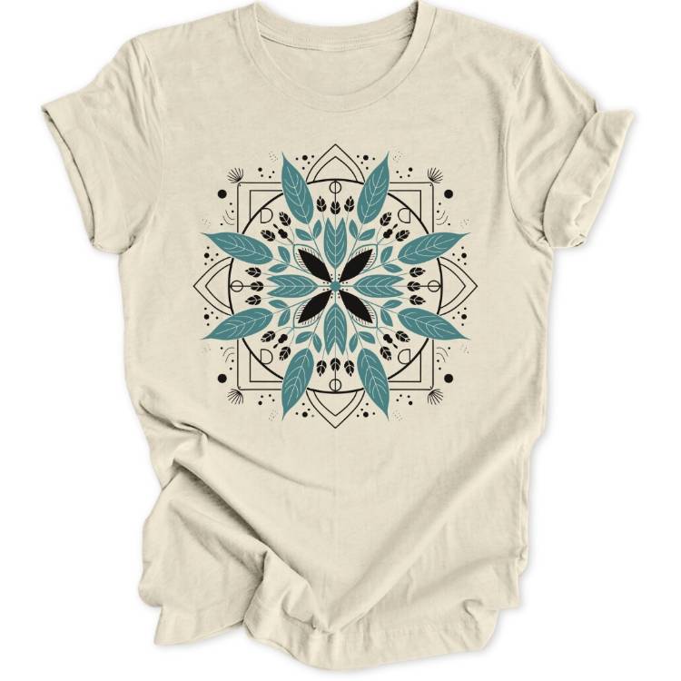 Blatt Mandala Unisex T-Shirt - Wild Spirit