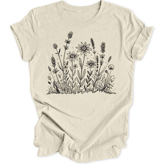 Blümchen Unisex T-Shirt - Wild Spirit