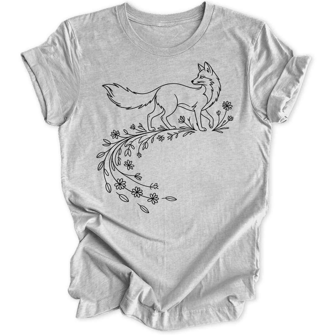Blumen Fuchs Unisex T-Shirt - Wild Spirit