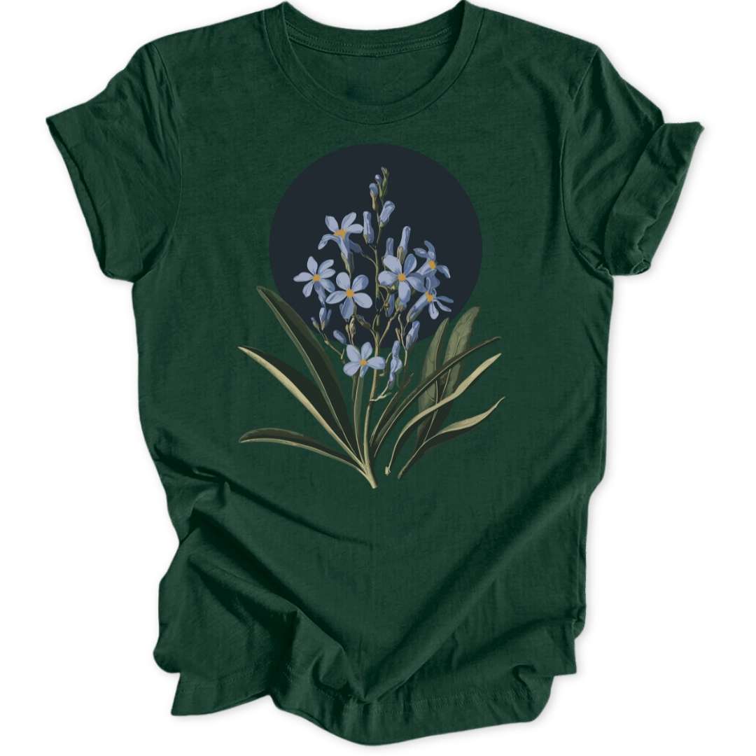 Blumenblau Unisex T-Shirt - Wild Spirit