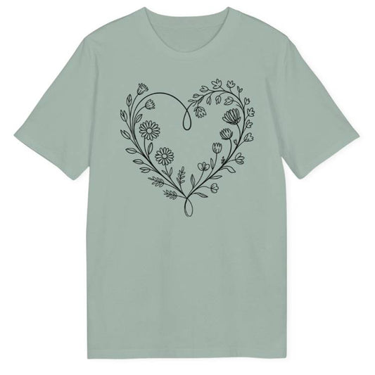 Blumenherz Bio T-Shirt - Wild Spirit