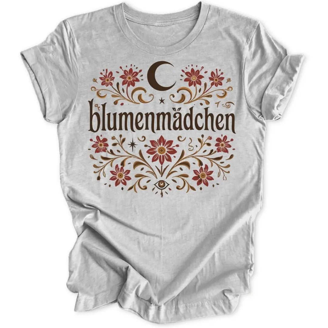 Blumenmädchen Mond Unisex T-Shirt - Wild Spirit