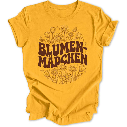 Blumenmädchen Unisex T-Shirt - Wild Spirit