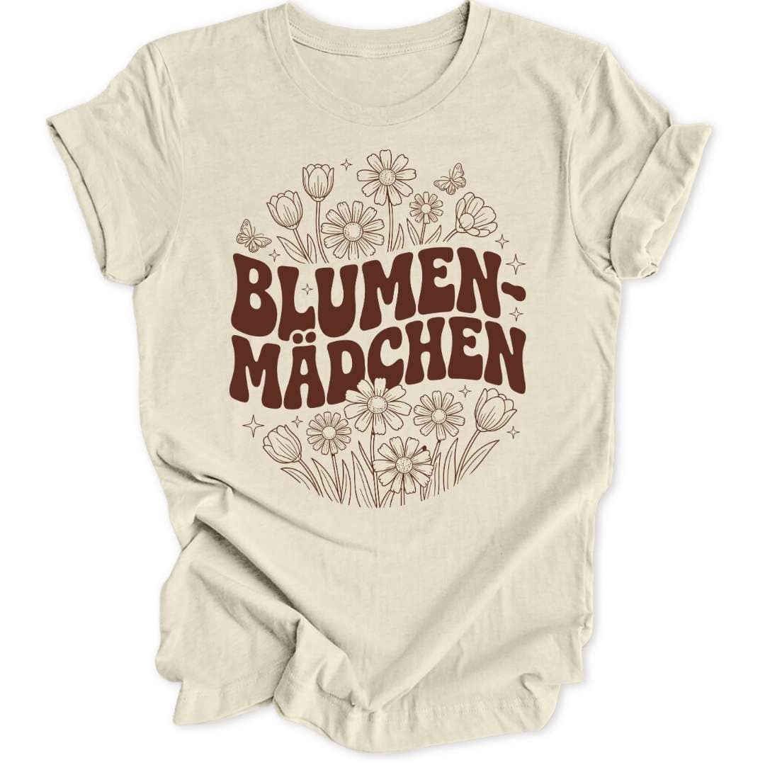 Blumenmädchen Unisex T-Shirt - Wild Spirit