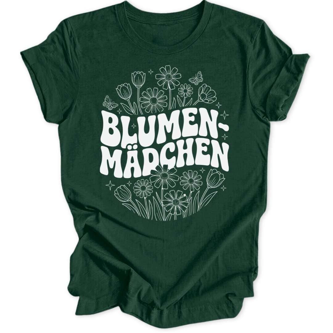 Blumenmädchen Unisex T-Shirt - Wild Spirit