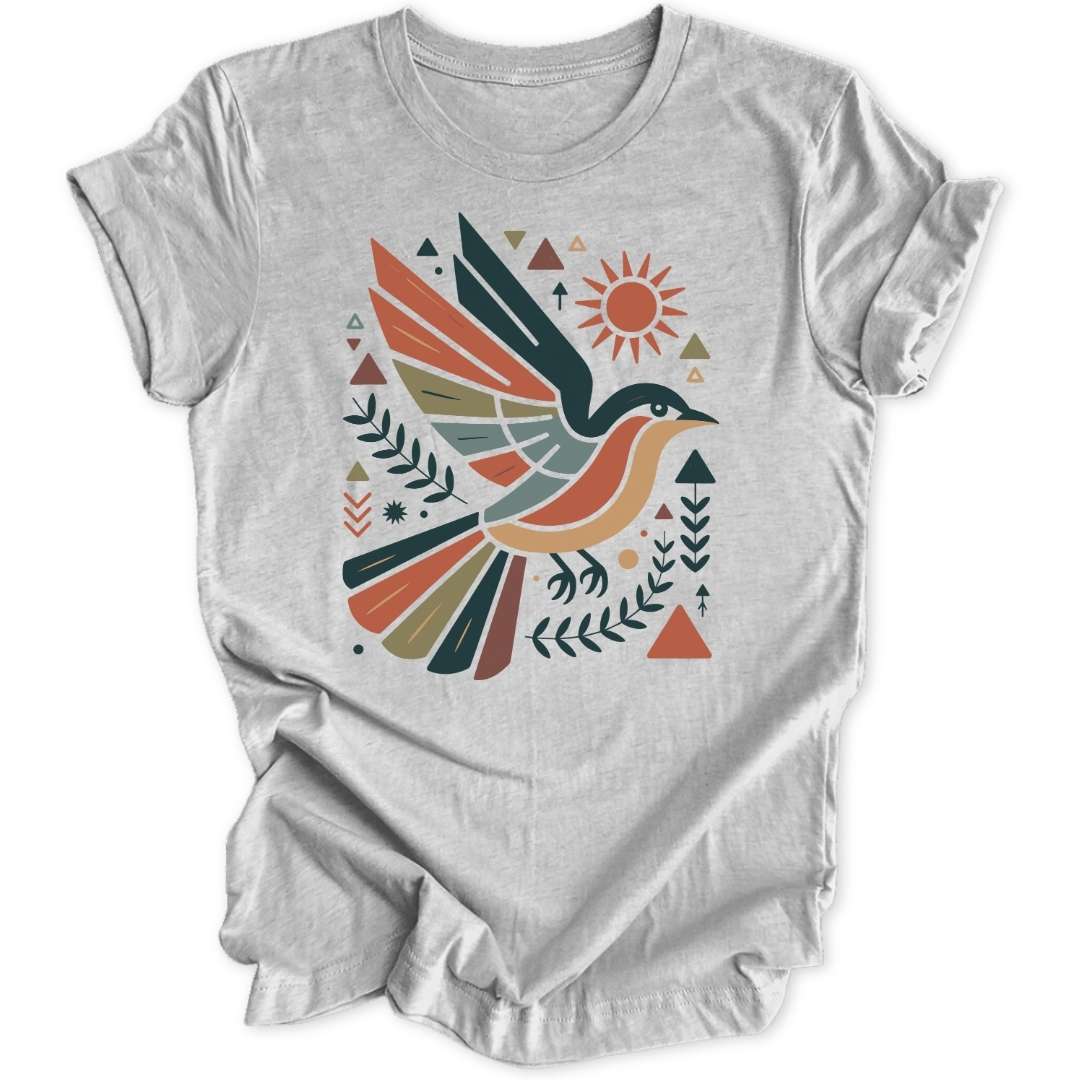 Boho Bird Unisex T-Shirt - Wild Spirit