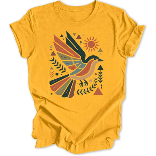 Boho Bird Unisex T-Shirt - Wild Spirit