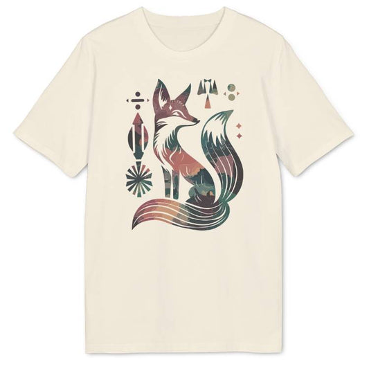 Boho Fox Bio T-Shirt - Wild Spirit