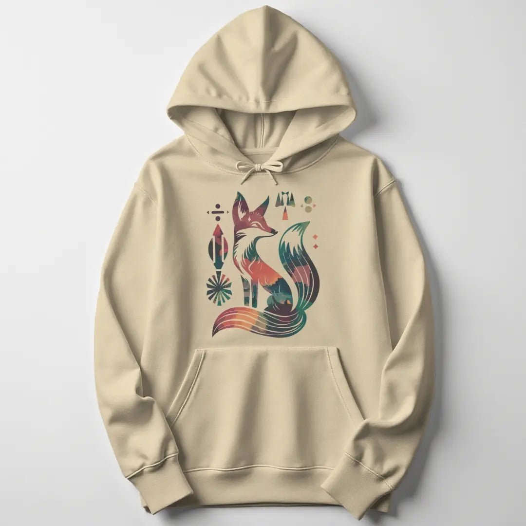 Boho Fox Unisex Hoodie - Wild Spirit