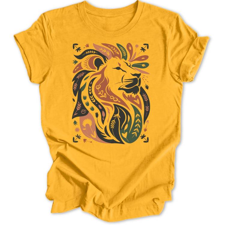 Boho Lion Unisex T-Shirt - Wild Spirit