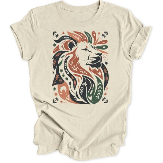 Boho Lion Unisex T-Shirt - Wild Spirit